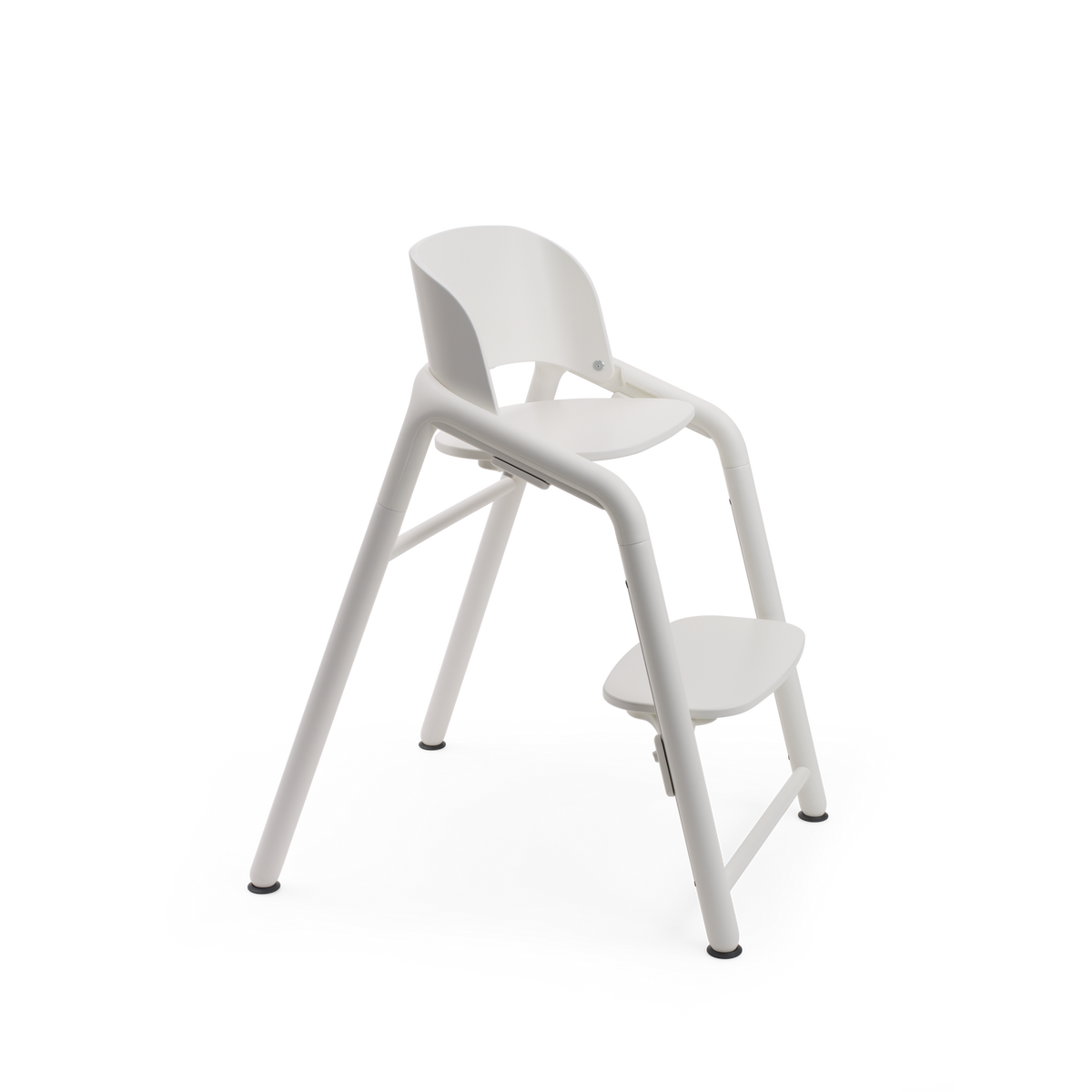 White plastic high on sale chair