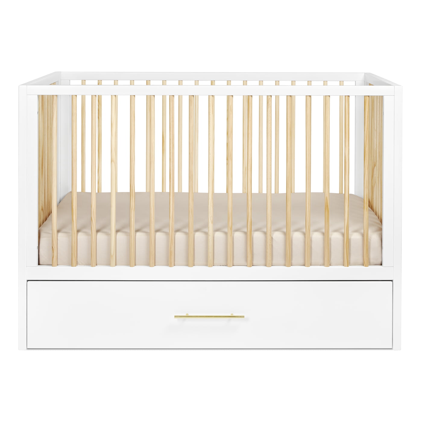 HushCrib 3-in1 Convertible Crib With Trundle