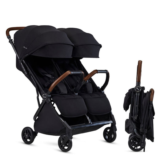 Silver Cross Jet Double Compact Lightweight Stroller