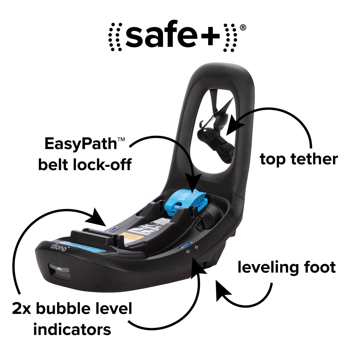 Diono LiteClik 30 XT SafePlus Infant Car Seat & Base