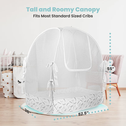 Pro Baby Safety Premium Mesh Crib Tent