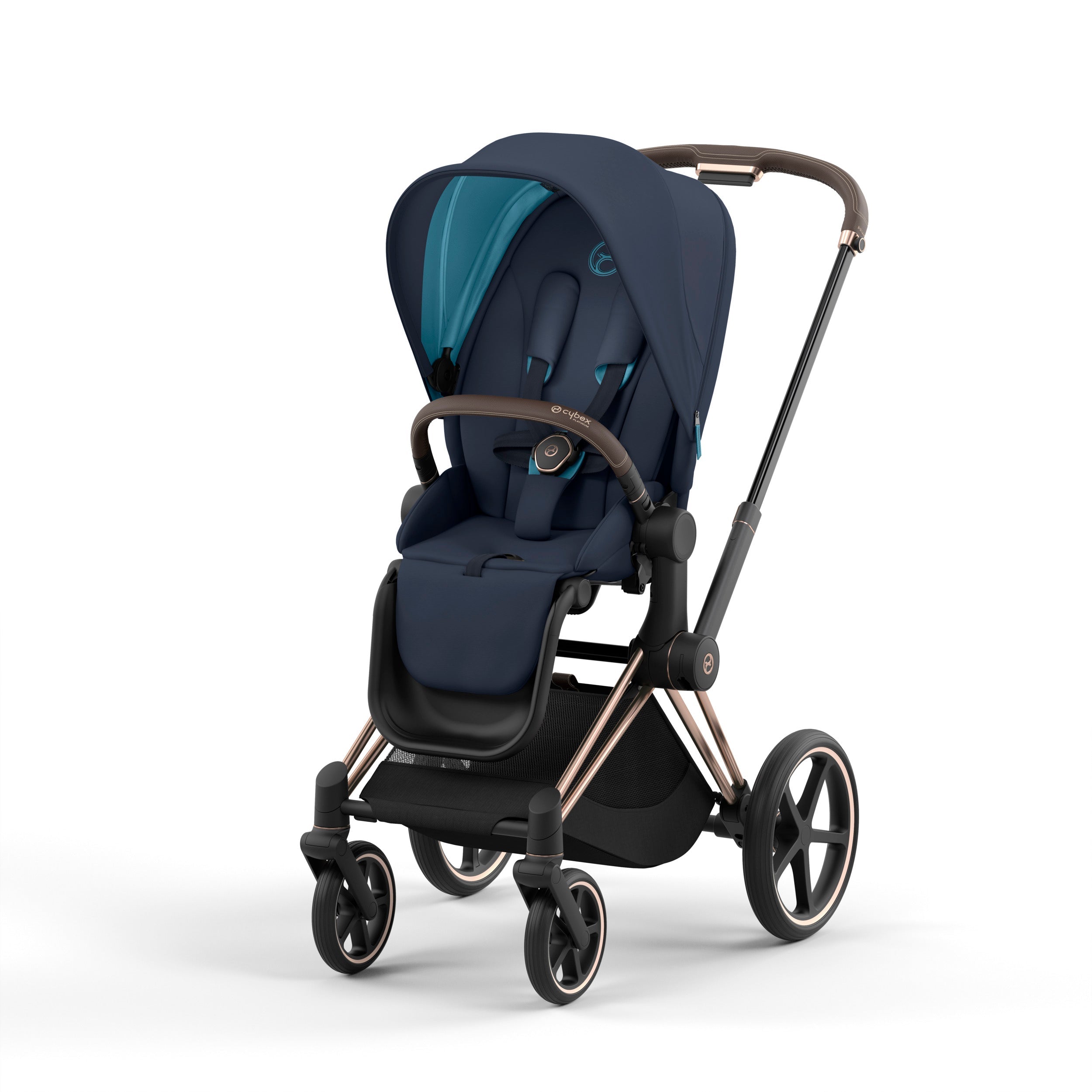 Priam 4 Complete Stroller. One frame enables 3 different modes of use Swaddles Baby