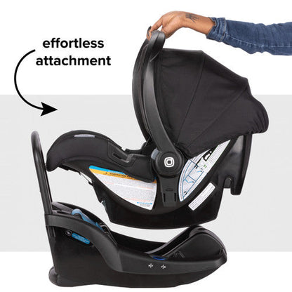 Diono Quantum4 3-in-1 Travel System with LiteClik 30 R SafePlus Infant Car Seat & Base