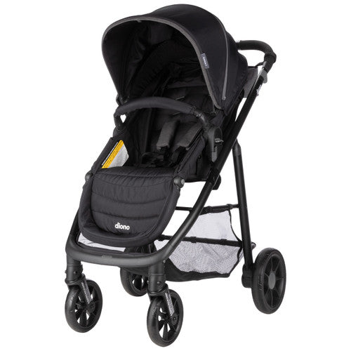 Diono Quantum4 3-in-1 Travel System with LiteClik 30 R SafePlus Infant Car Seat & Base