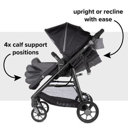 Diono Quantum4 3-in-1 Travel System with LiteClik 30 R SafePlus Infant Car Seat & Base