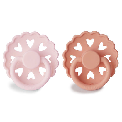 Mushie FRIGG Andersen Fairytale Silicone Pacifier 2-Pack