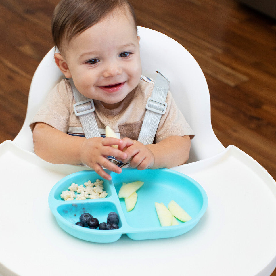 Boon CHOW Food-Safe Platinum Silicone Plate Set