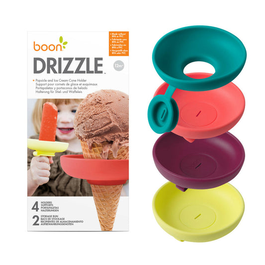 Boon DRIZZLE Popsicle and Ice Cream Cone Holder - 4 Pack