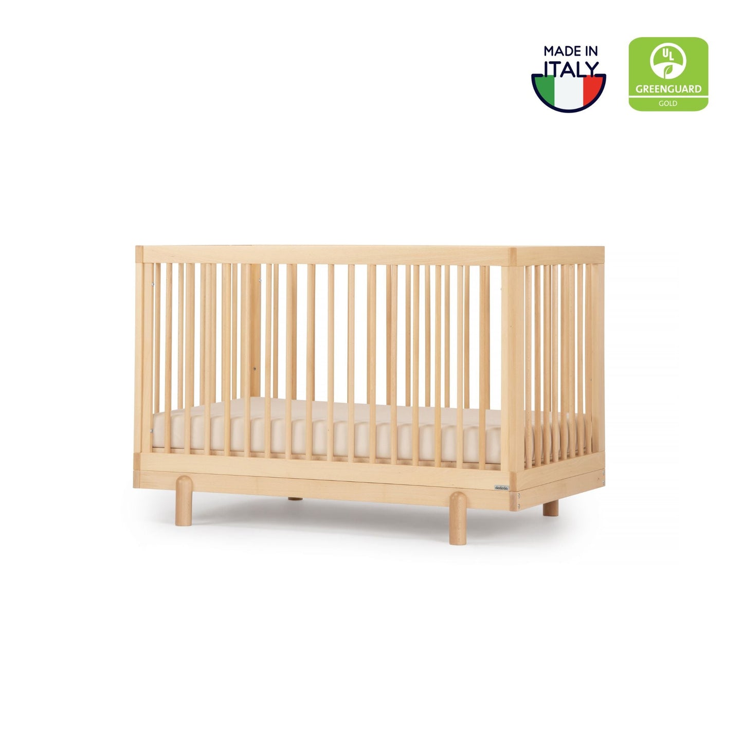 dadada Bliss 4-in-1 Convertible Crib