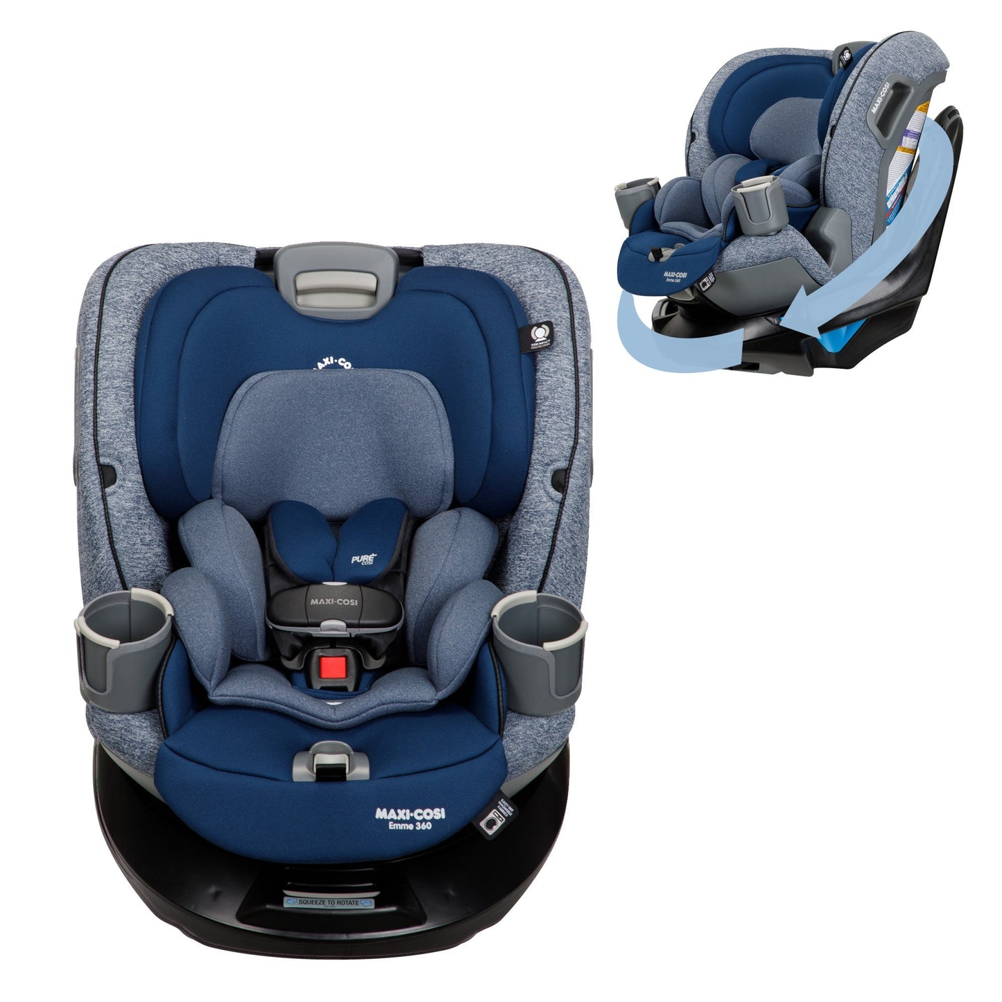 Maxi-Cosi Emme 360° Rotating All-in-One Convertible Car Seat