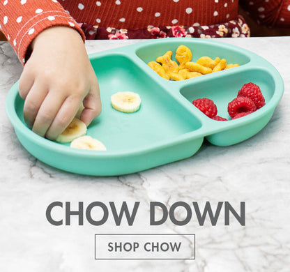 Boon CHOW Food-Safe Platinum Silicone Plate Set