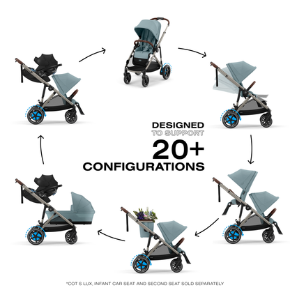 Cybex Gold E-Gazelle S Electronic Assist Stroller