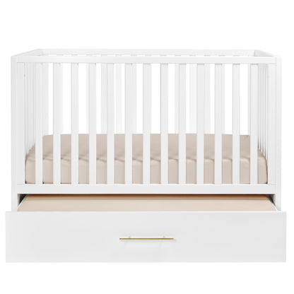 HushCrib 3-in1 Convertible Crib With Trundle