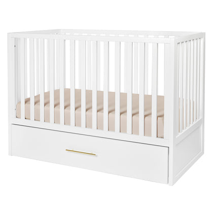 HushCrib 3-in1 Convertible Crib With Trundle