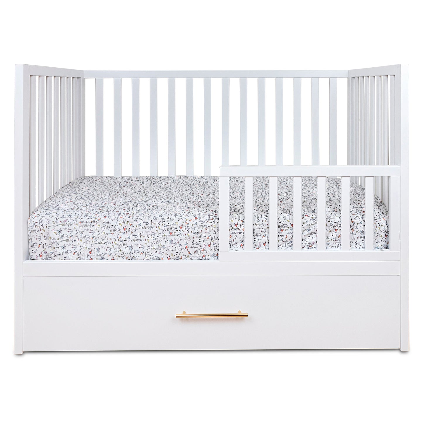 HushCrib 3-in1 Convertible Crib With Trundle