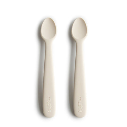 Mushie Silicone Feeding Spoons 2-Pack