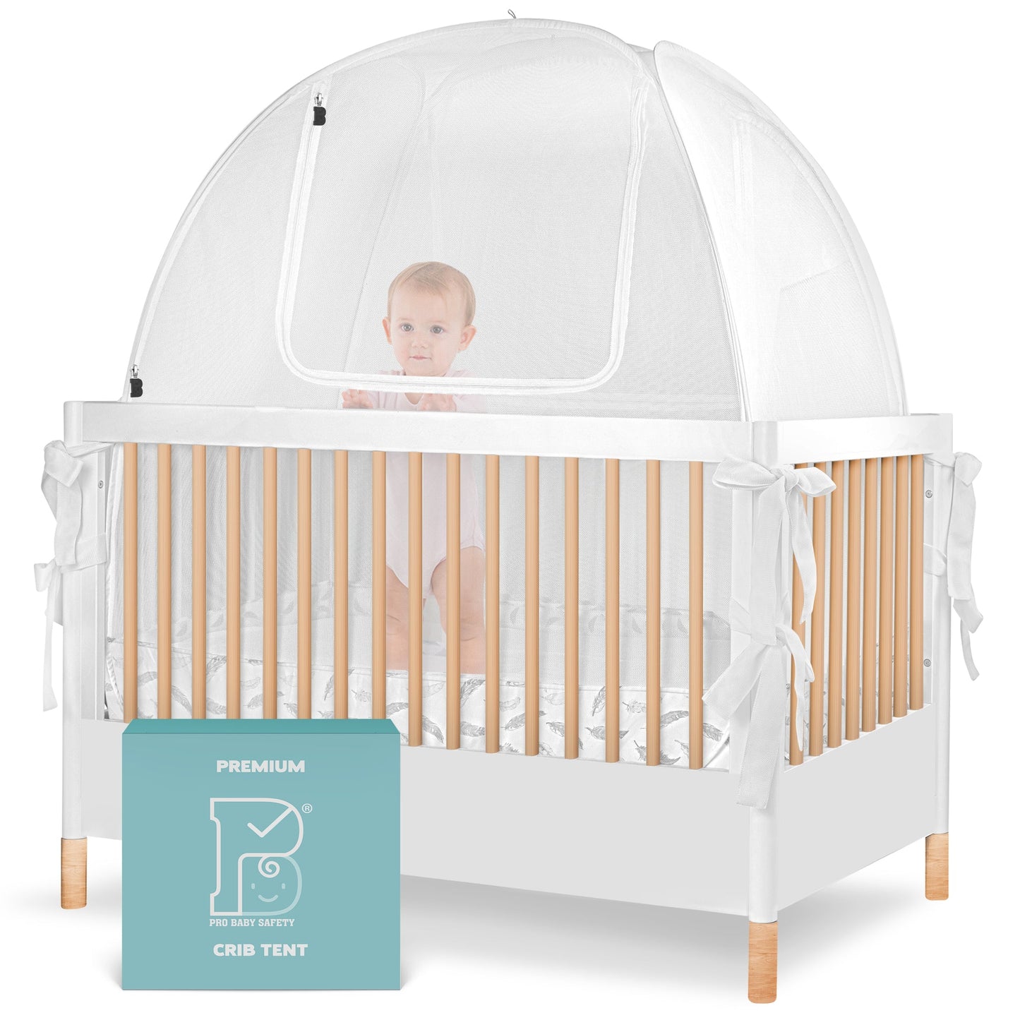 Pro Baby Safety Premium Mesh Crib Tent