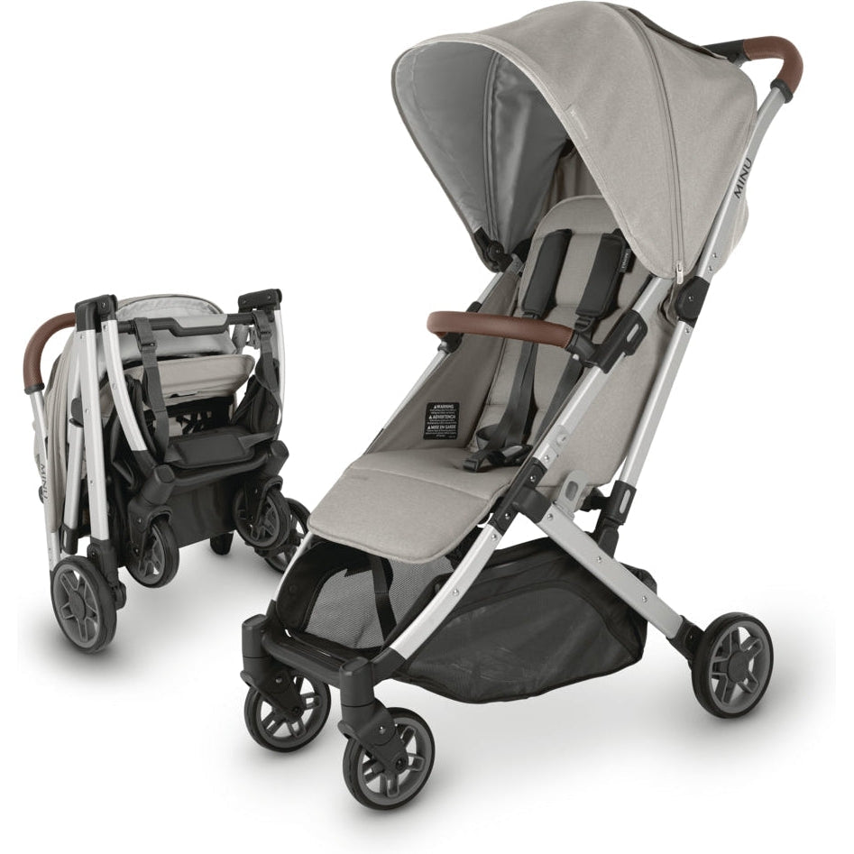 UPPAbaby Minu V2 Stroller Swaddles Baby