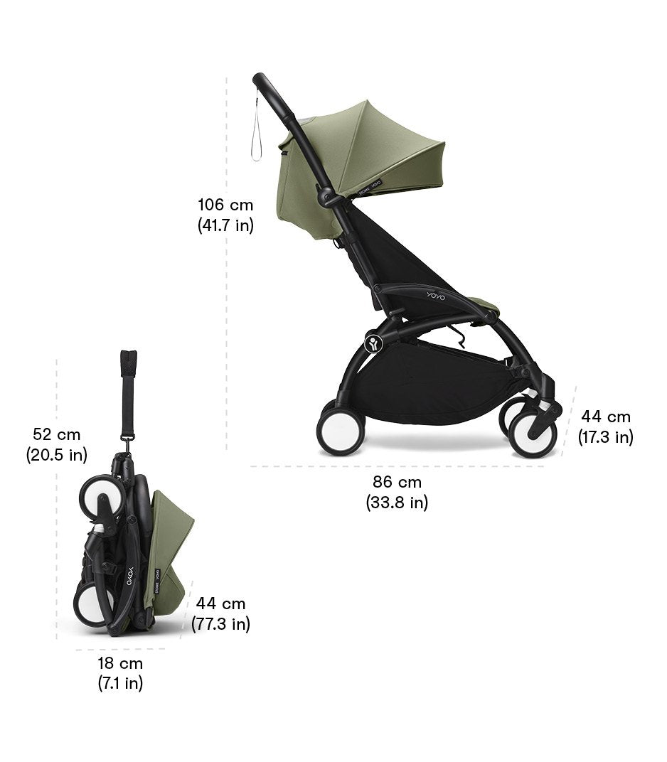 Stokke YOYO3 Newborn To Toddler Stroller Bundle