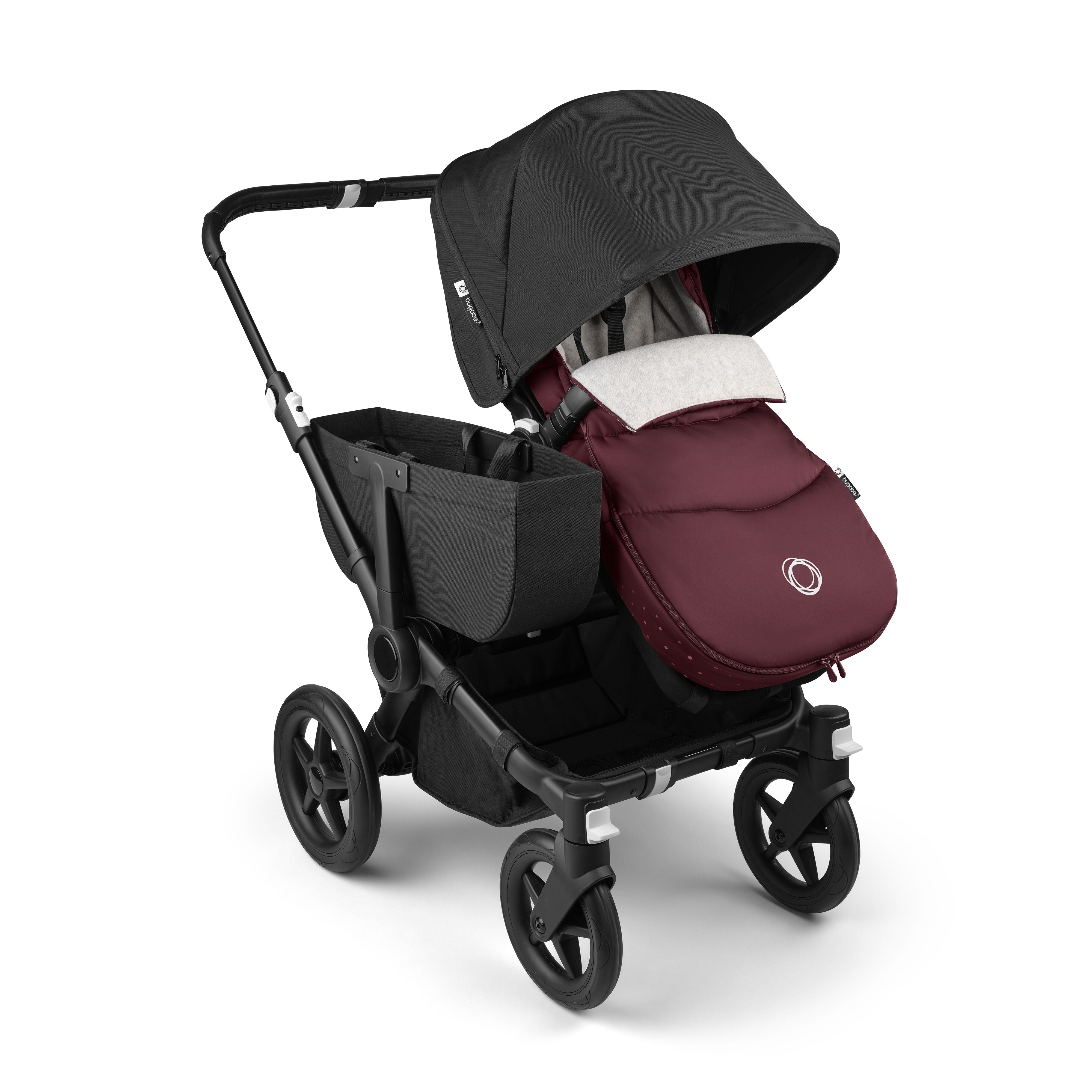 Bugaboo ruby red footmuff best sale