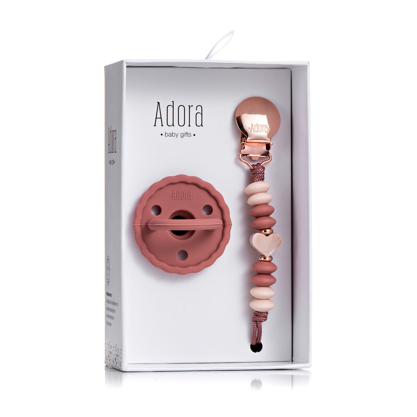 Adora Pacifier And Clip Gift Set