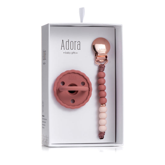 Adora Pacifier And Clip Gift Set