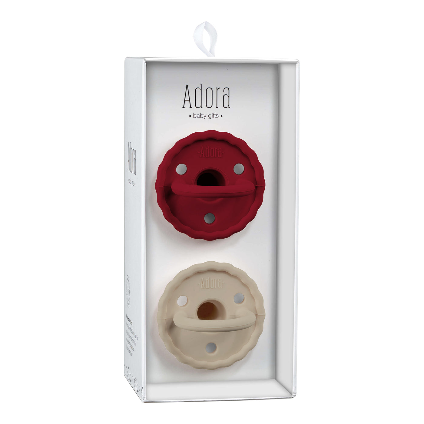 Adora Scallop Pacifier Set