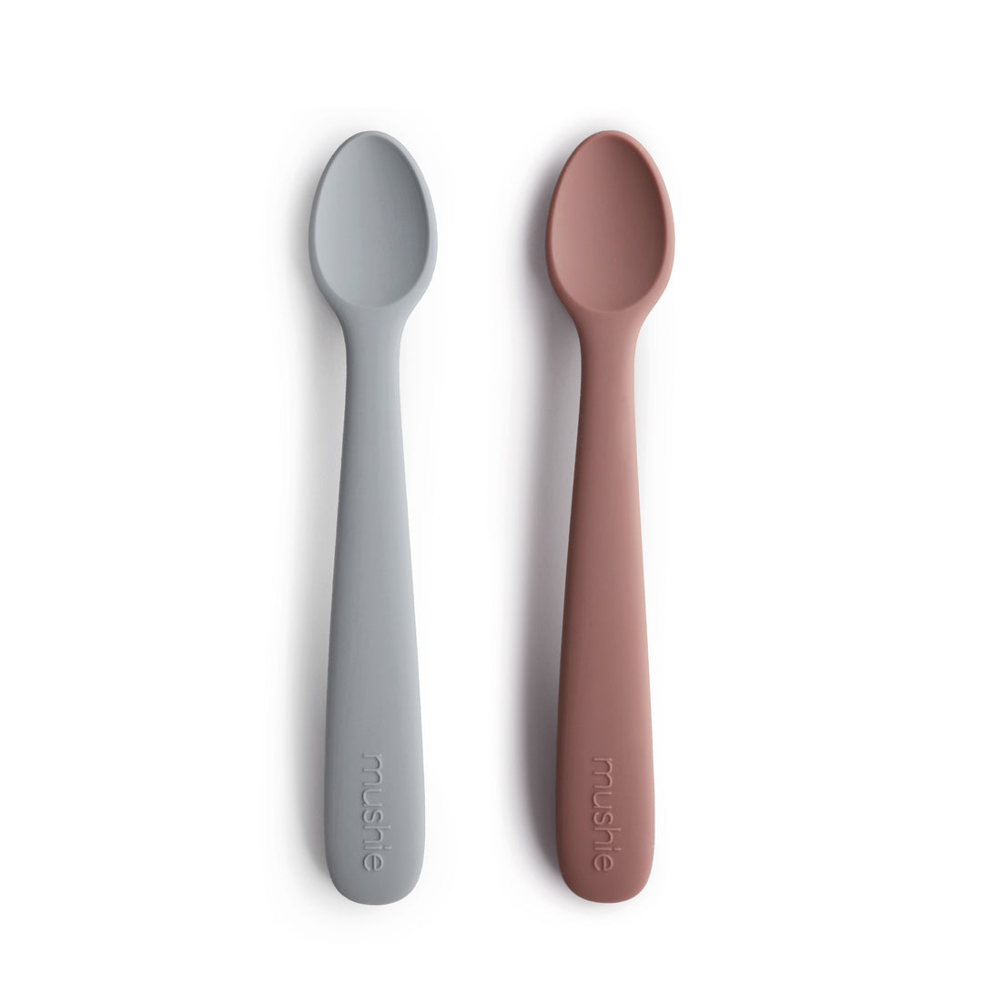 Mushie Silicone Feeding Spoons 2-Pack