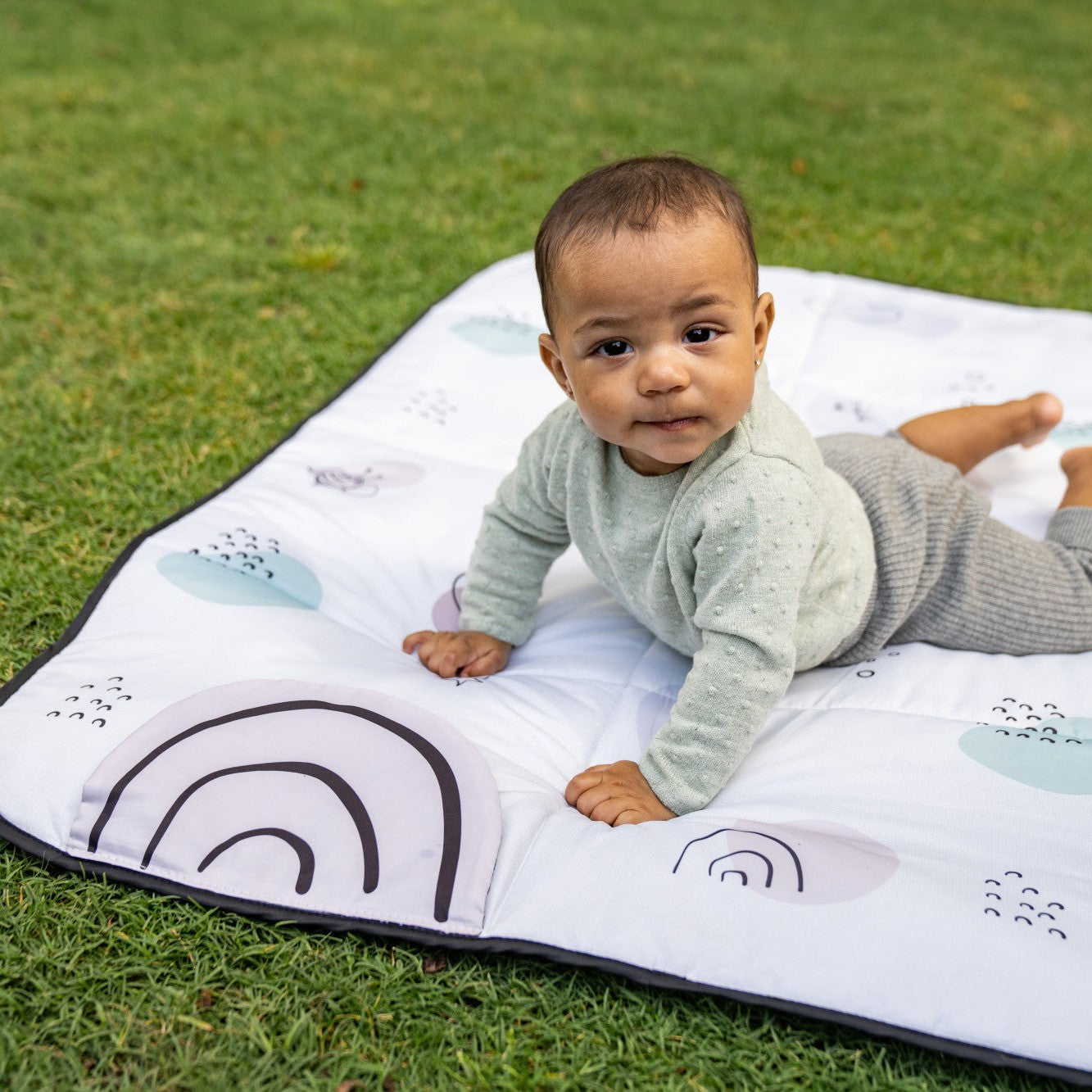 Tiny Love Black & White XL Outdoor Mat