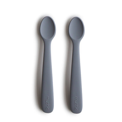 Mushie Silicone Feeding Spoons 2-Pack