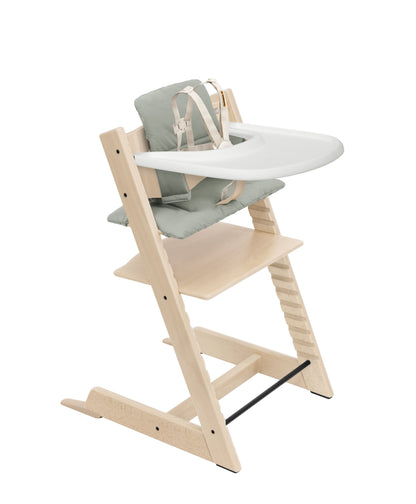 Stokke Tripp Trapp Complete High Chair² - (Incl. Chair, Matching Babyset², Cushion, Tray)