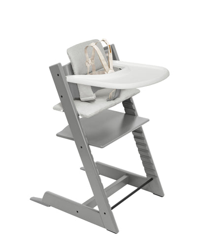 Stokke Tripp Trapp Complete High Chair² - (Incl. Chair, Matching Babyset², Cushion, Tray)