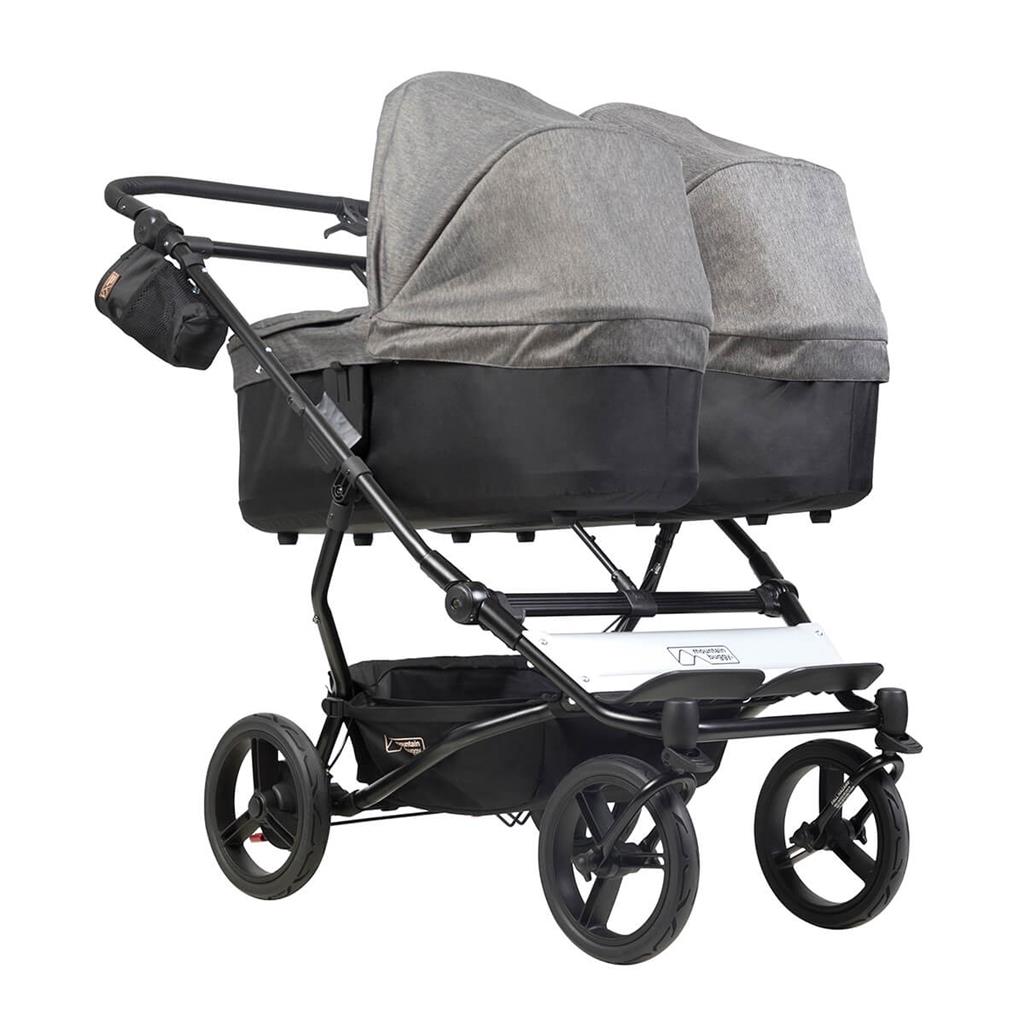 Mountain Buggy Carrycot Plus for Duet Luxury Double Stroller Swaddles Baby