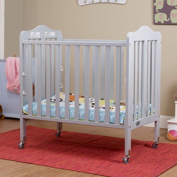 Orbelle Noa (Curved) Mini Portable Crib + Free 3" Mattress