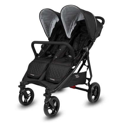 Valco Baby Slim Twin Double Stroller With Bumper Bar