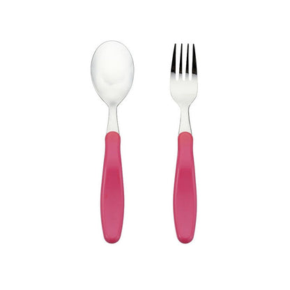 Innobaby Din Din SMART EZ Grip Spoon & Fork Set with Case