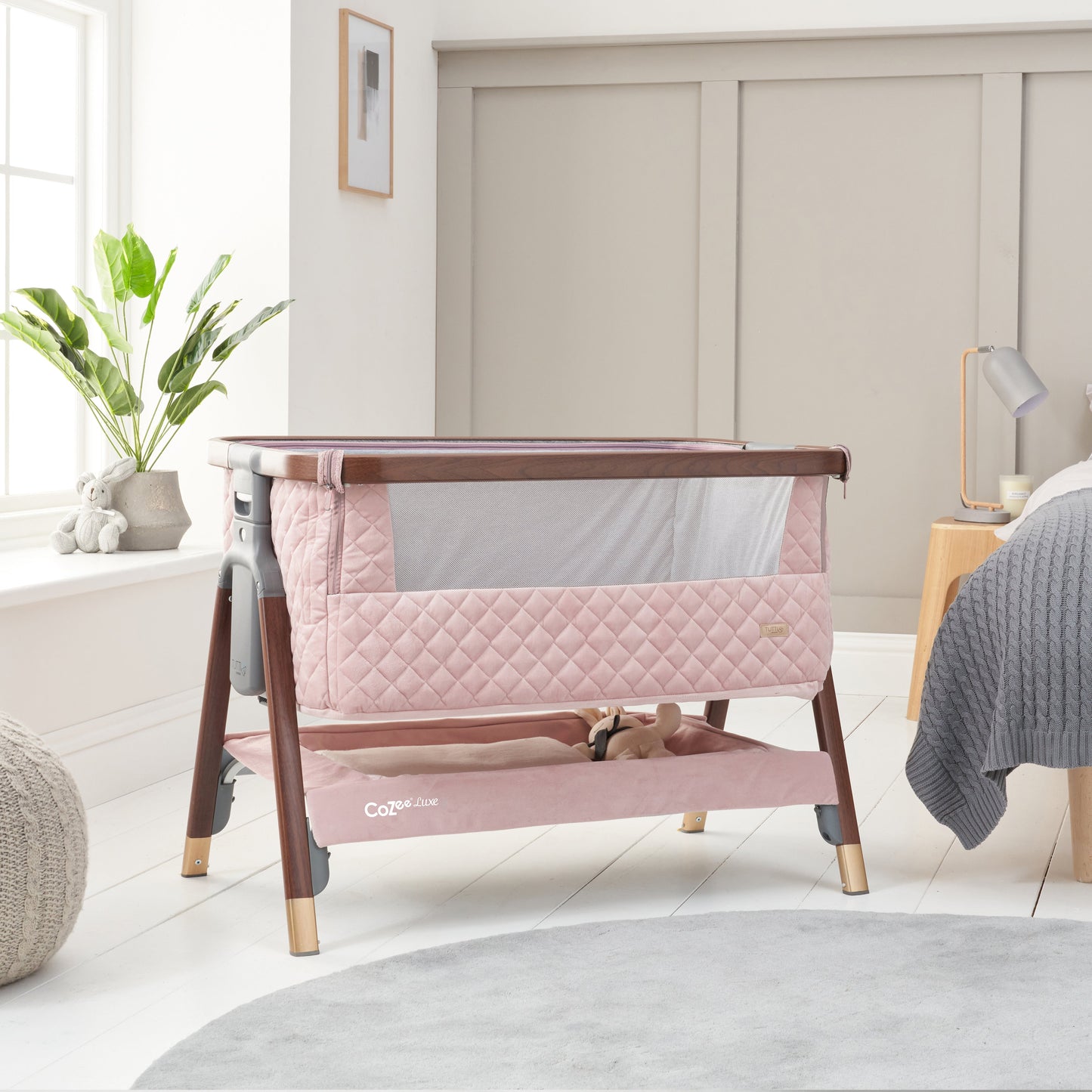 Tutti Bambini CoZee Luxe Bedside Crib