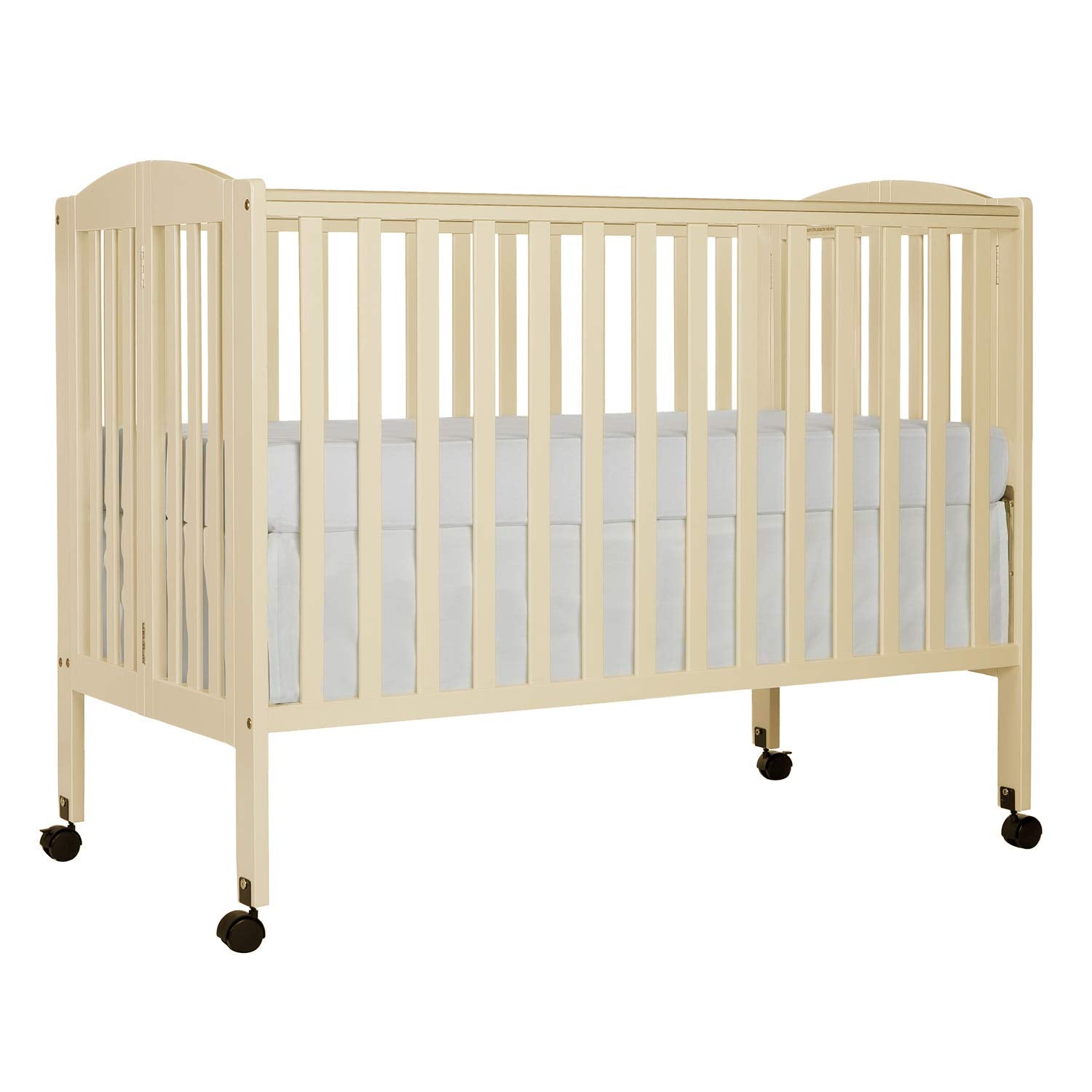 Dream On Me Full Size Folding Crib Swaddles Baby