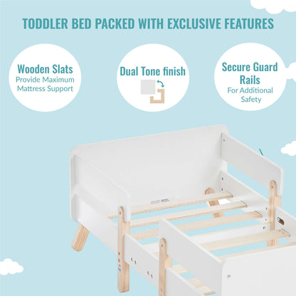 Dream On Me Osko 3-in-1 Convertible Toddler Bed