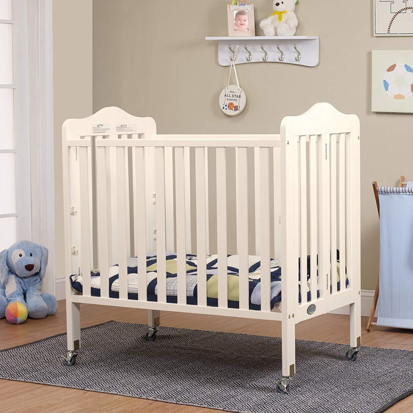 Orbelle Noa Mini Portable Crib + Free 3" Mattress - Mega Babies