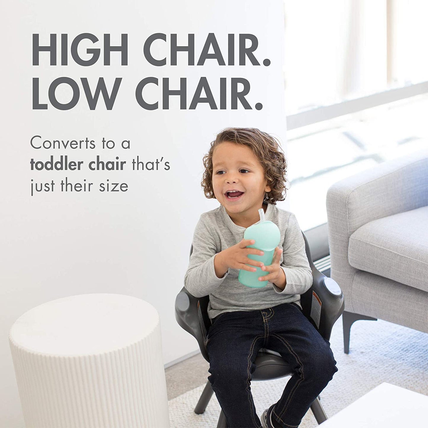 Boon Grub Dishwasher-Safe Adjustable High Chair