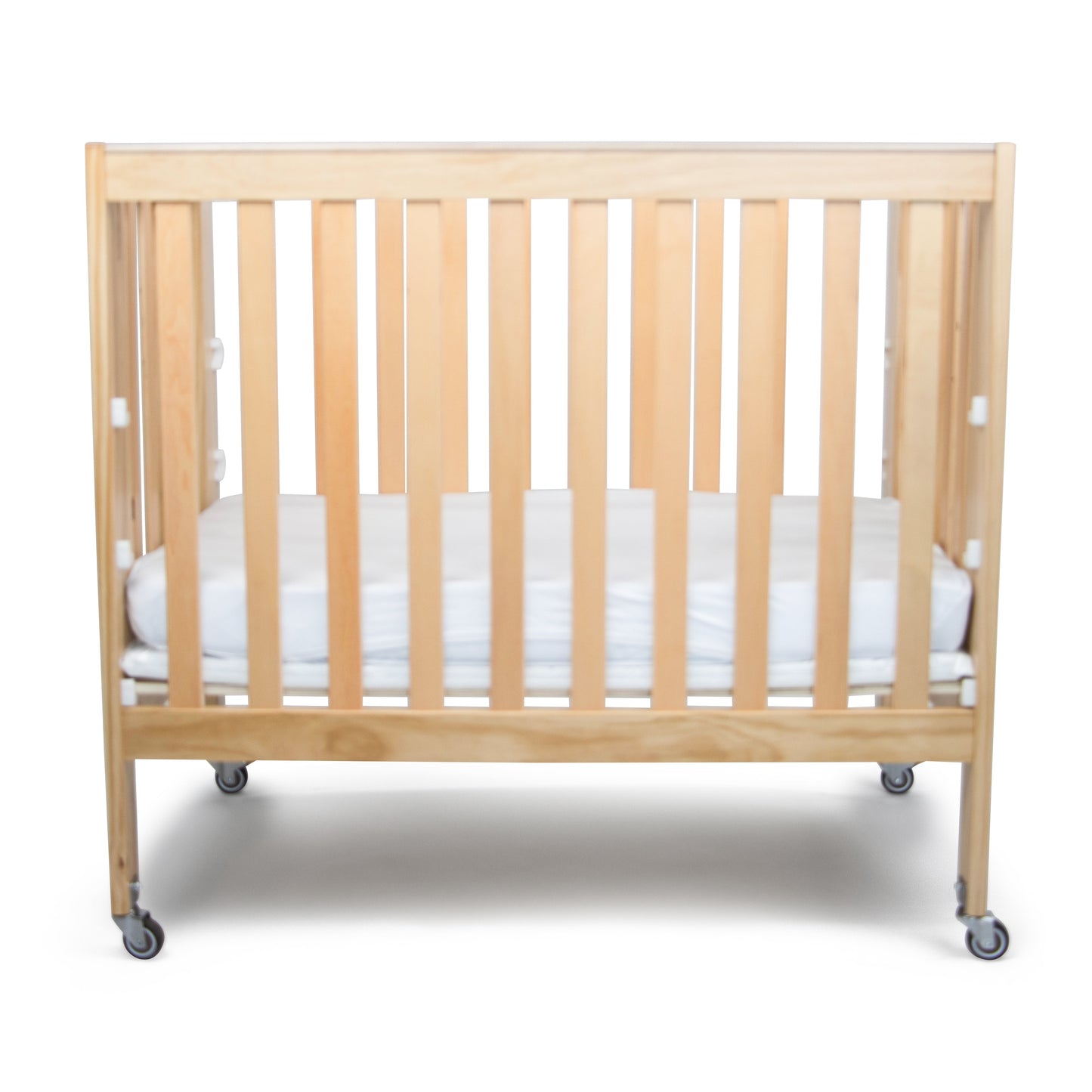 First Essentials Ruby Flat Top Portable Crib