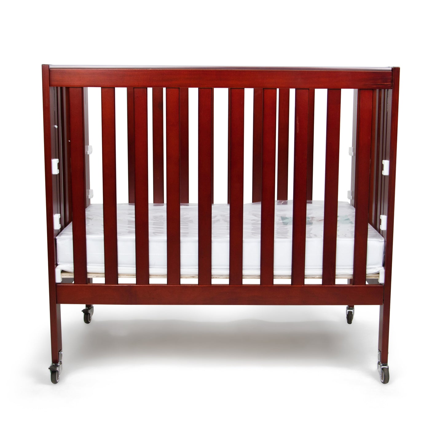 First Essentials Ruby Flat Top Portable Crib