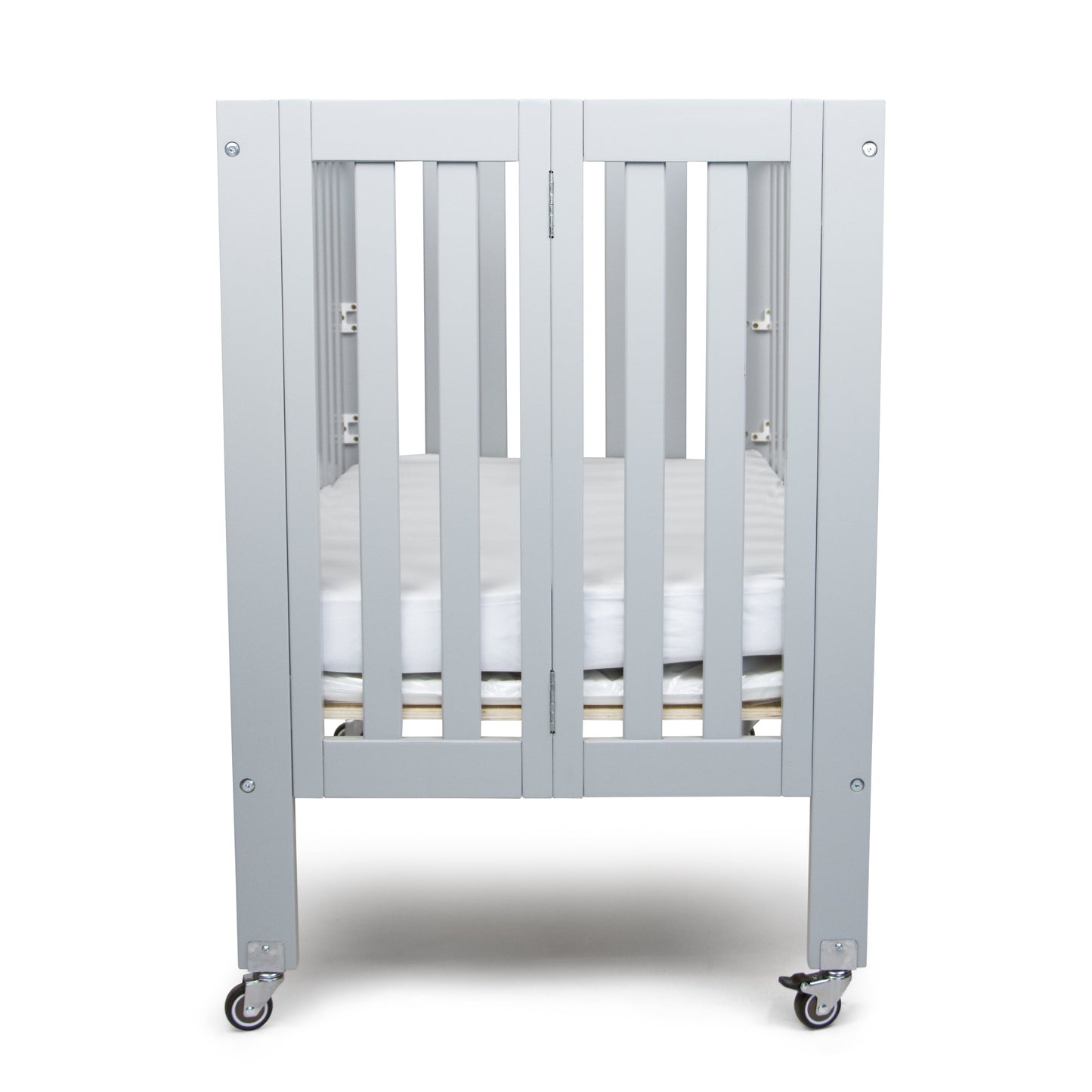 First Essentials Ruby Flat Top Portable Crib