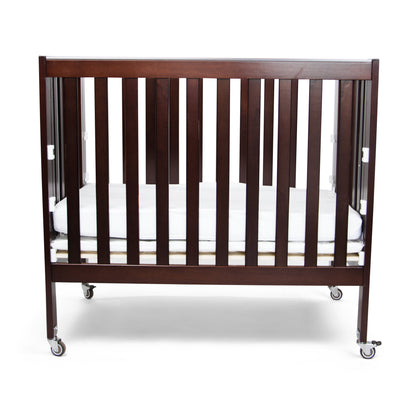 First Essentials Ruby Flat Top Portable Crib