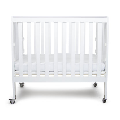 First Essentials Ruby Flat Top Portable Crib