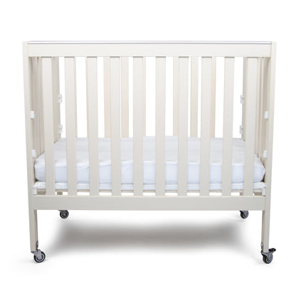 First Essentials Ruby Flat Top Portable Crib