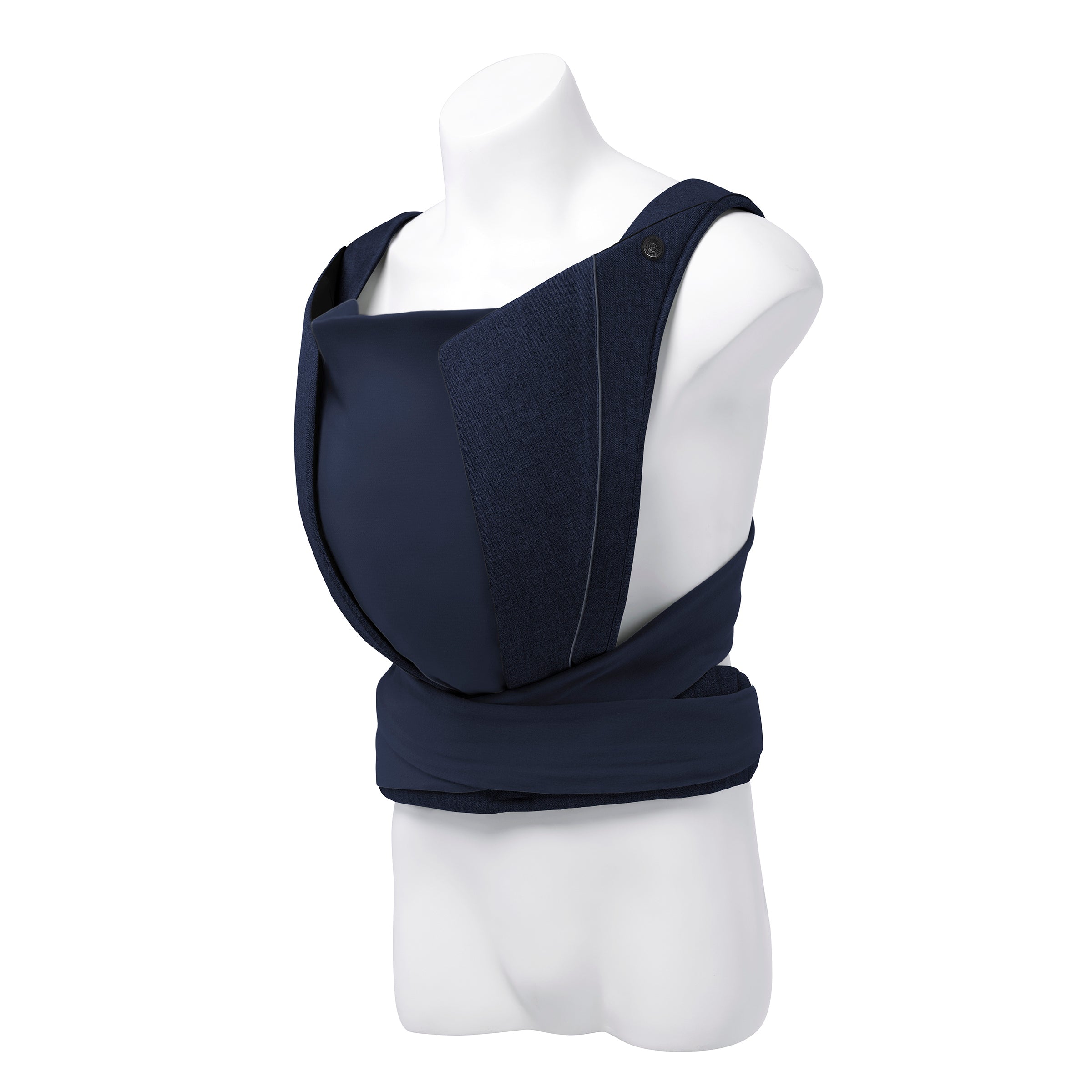 Cybex Platinum Yema Denim Baby Carrier Swaddles Baby