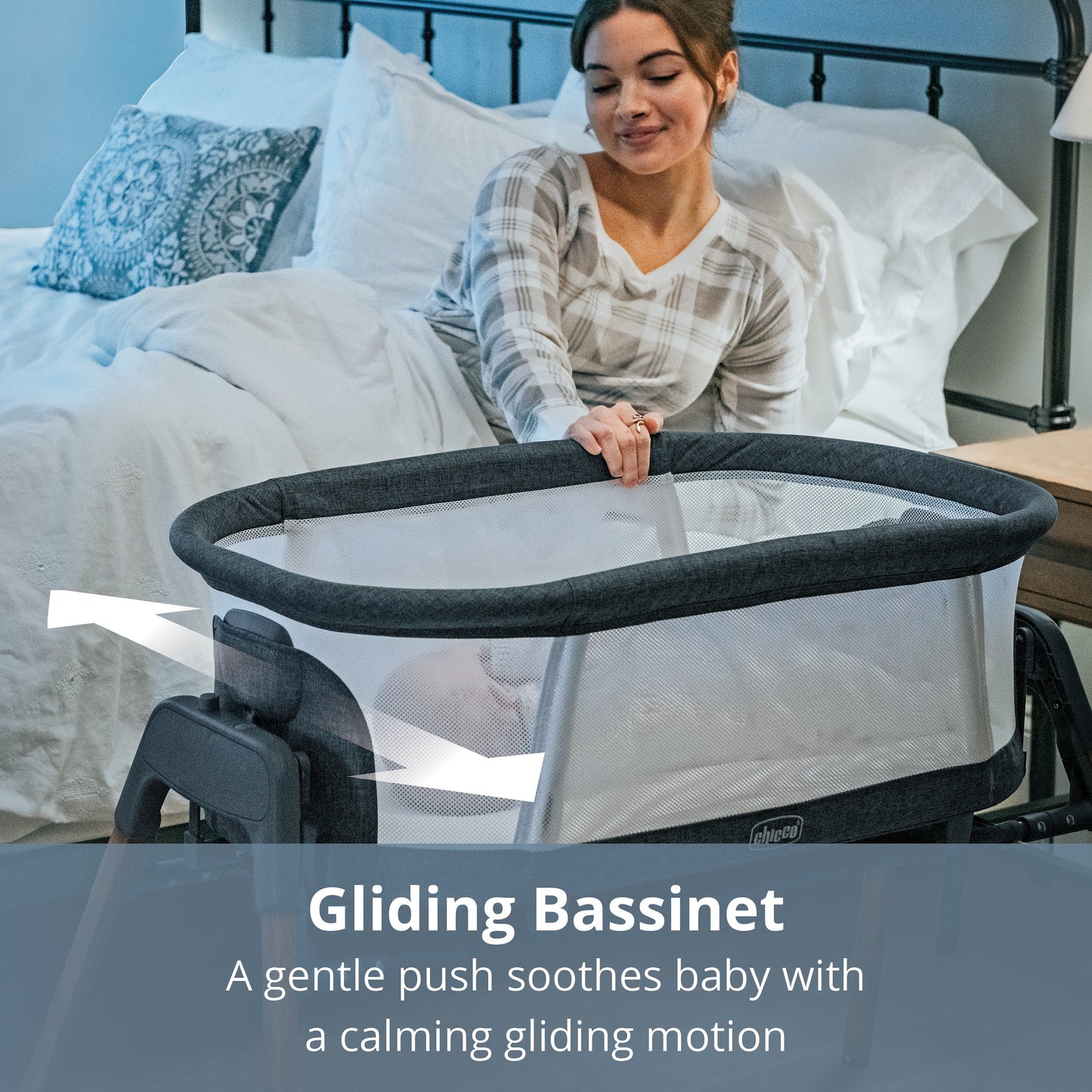 Chicco LullaGlide 3-in-1 Bassinet