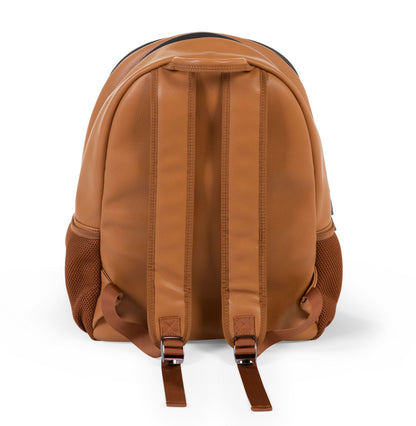 Childhome Care Backpack Leather-look Brown